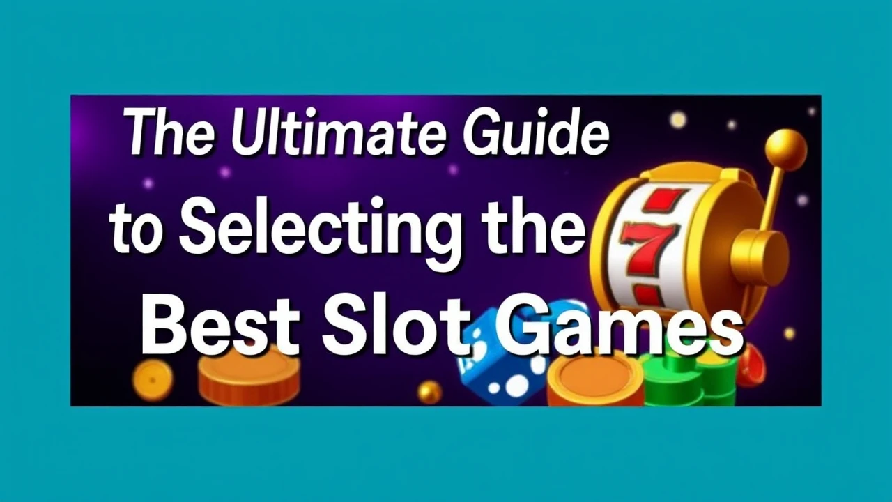 The Ultimate Guide to Selecting the Best Slot Games
