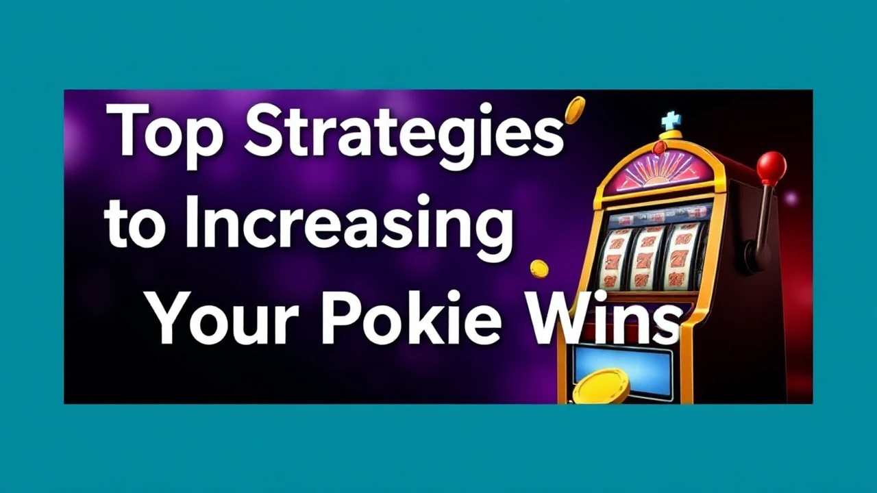 Top Strategies to Increasing Your Pokie Wins