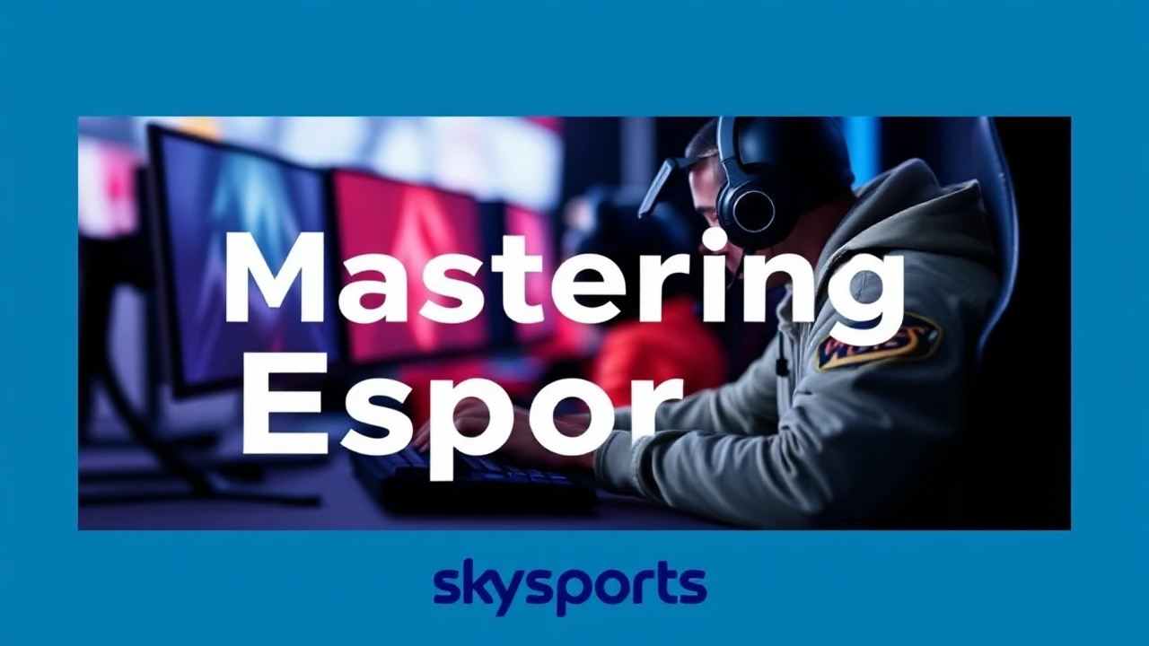 Mastering Esports: An Amateur's Introduction to Professional Gaming