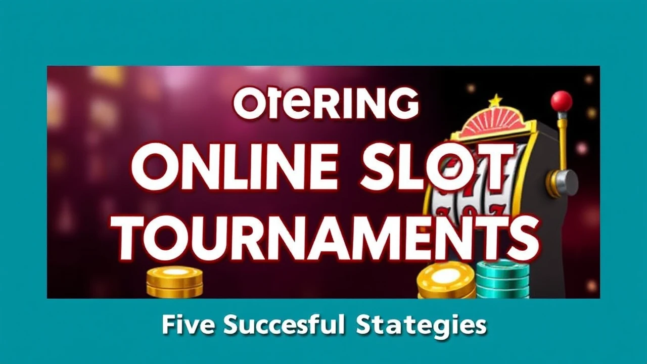Mastering Online Slot Tournaments: Five Successful Strategies