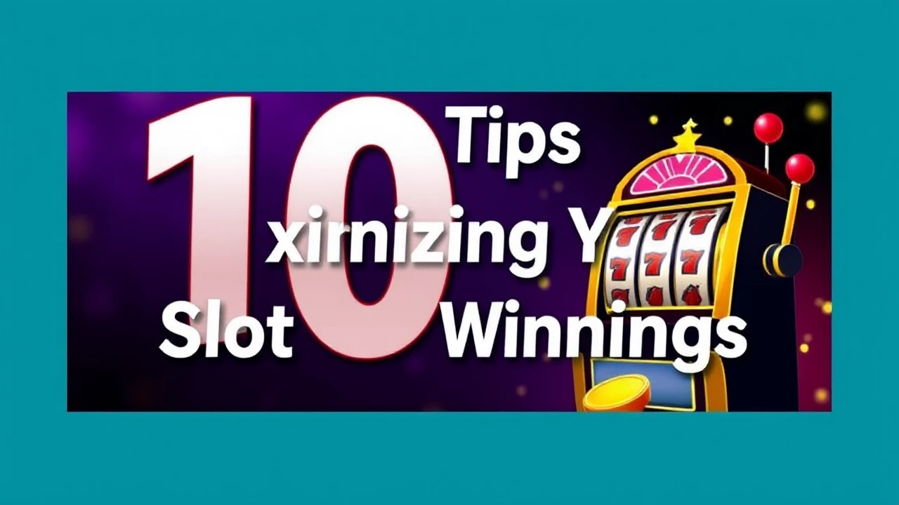 Top 10 Tips for Maximizing Your Slot Winnings