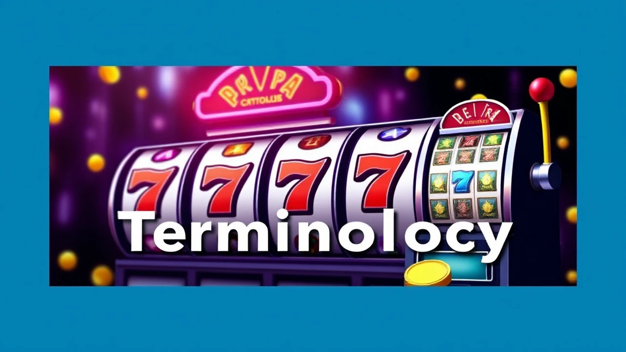 A Beginner's Introduction to Internet-Based Gaming House Slot Terminology