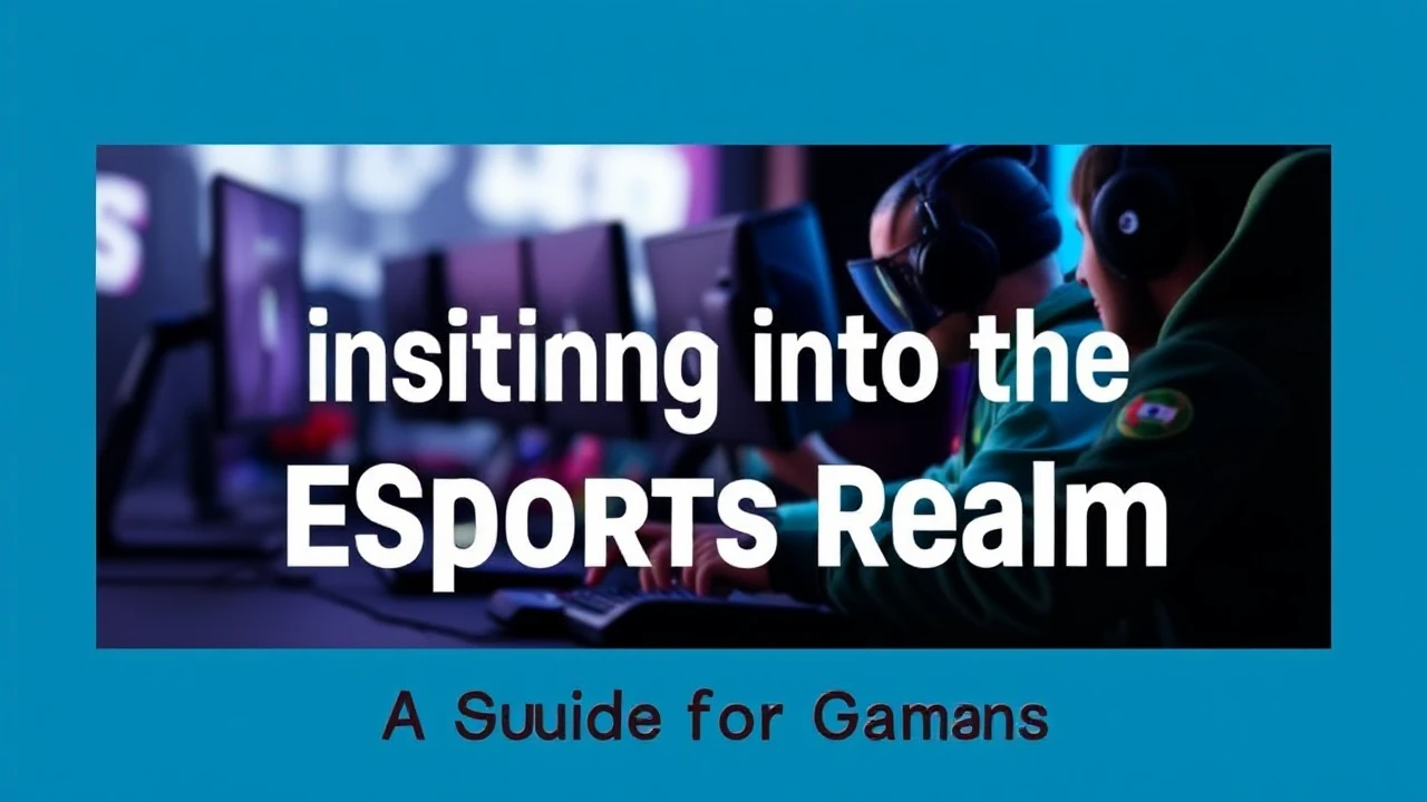 Transitioning into the Esports Realm: A Guide for Gamers