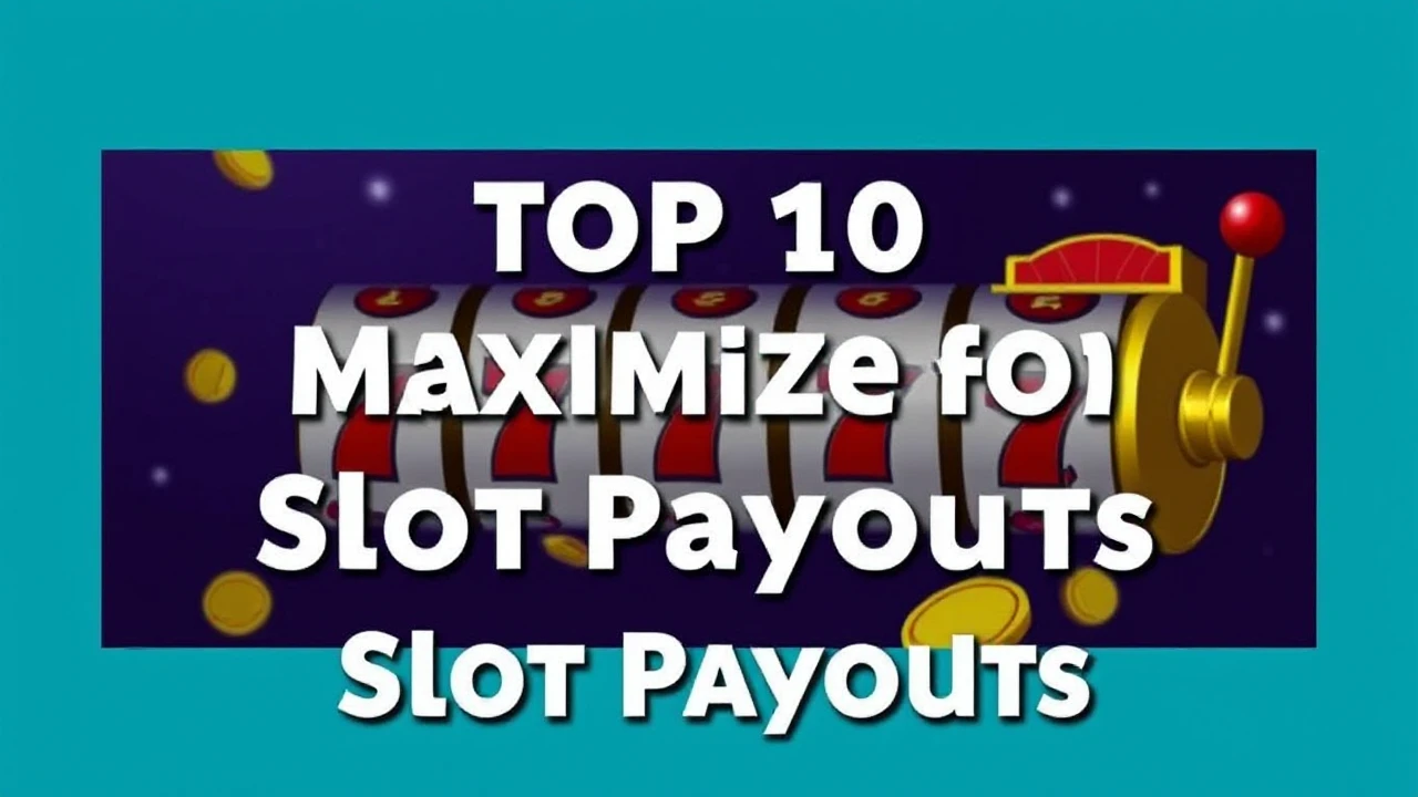 Top 10 Strategies for Maximizing Slot Payouts