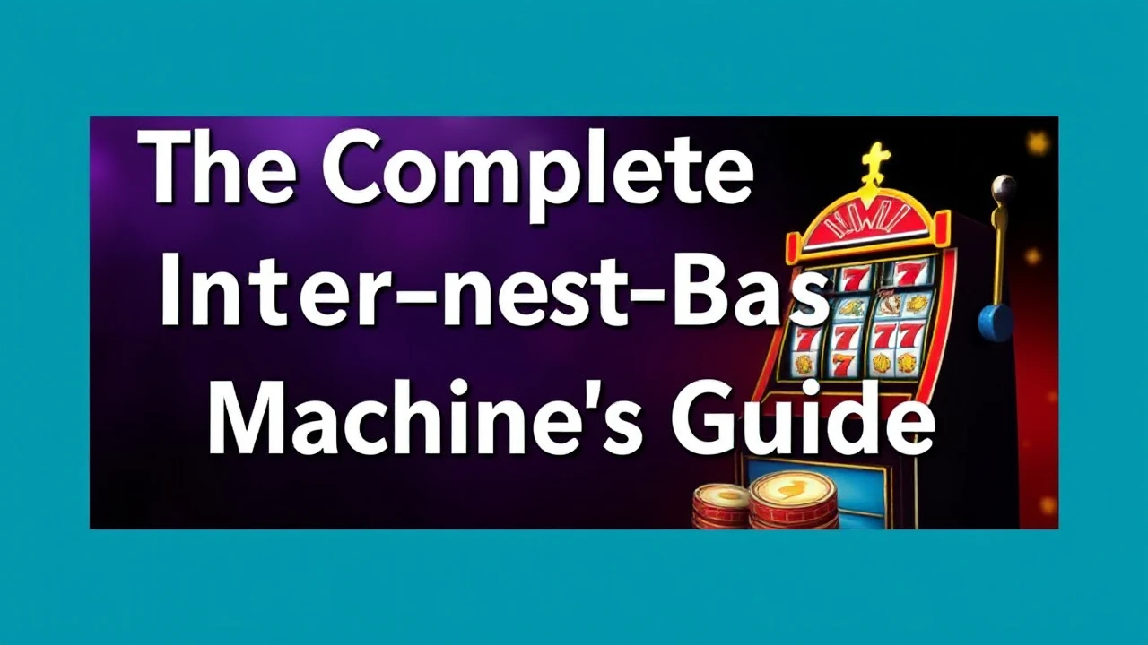 The Complete Internet-Based Casino Machine Player's Guide