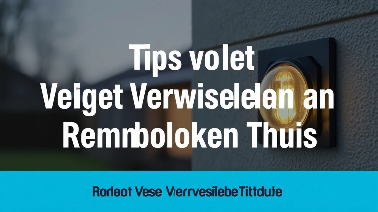 10 Tips voor het Veilig Verwisselen van Remblokken Thuis