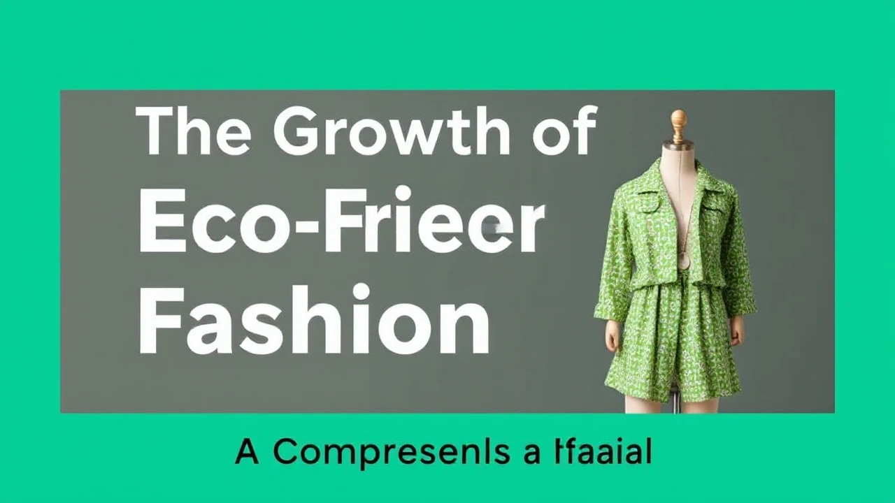 The Growth of Eco-Friendly Fashion: A Comprehensive Manual