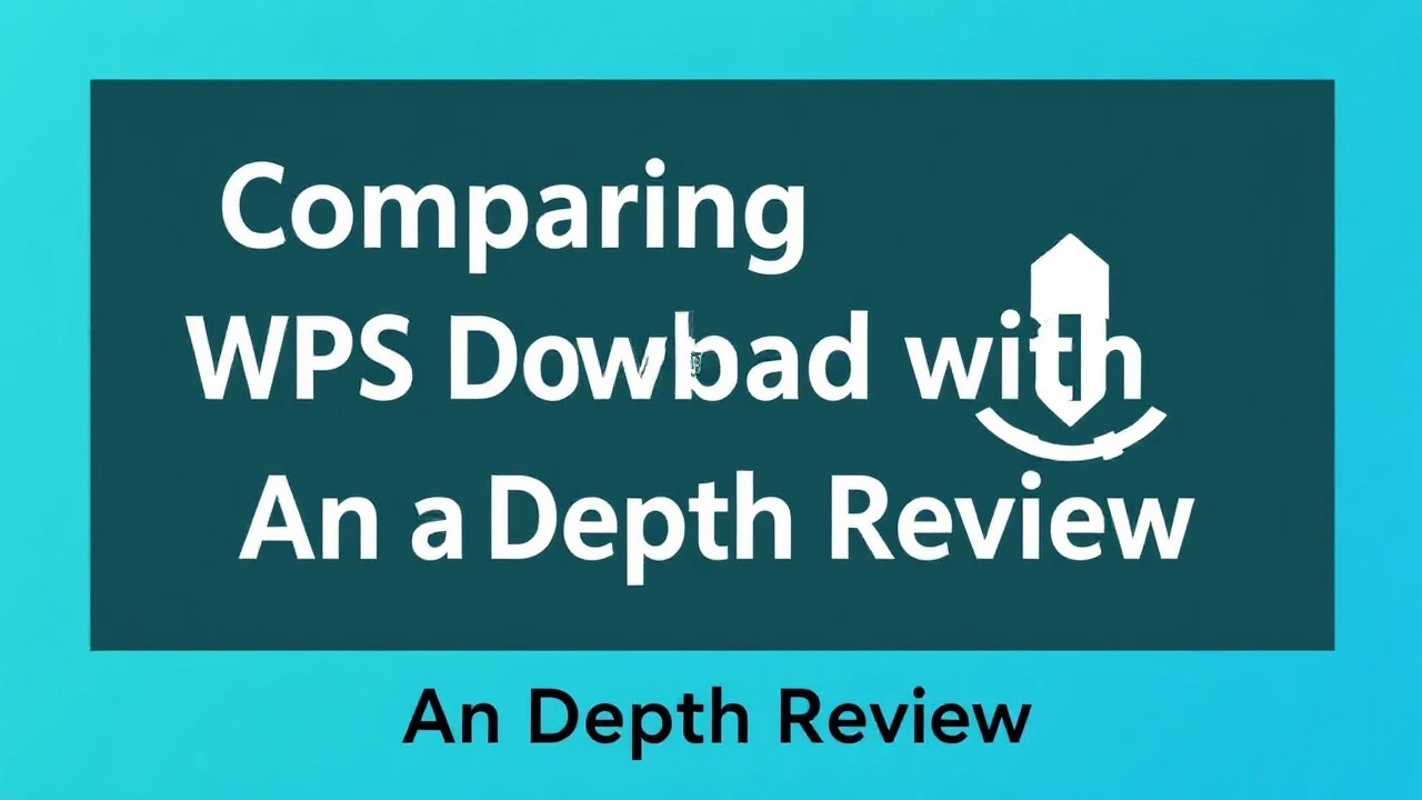 Comparing WPS Download with Competing Software: An In-Depth Review