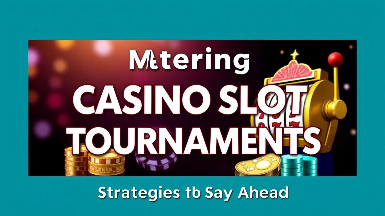 Mastering Casino Slot Tournaments: Strategies to Stay Ahead