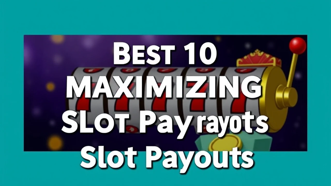 Best 10 Strategies for Maximizing Slot Payouts