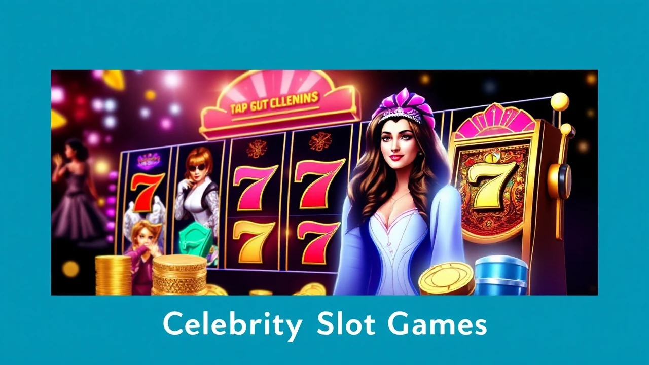 The Allure of Celebrity Themed Casino Slot Games