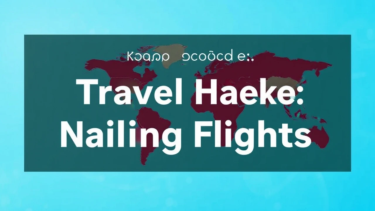 Ultimate Guide on Travel Hacks: Nailing Cheap Flights