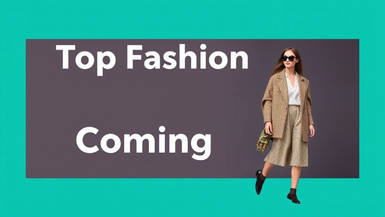 Top Fashion Trends to Watch Out for in the Coming Year