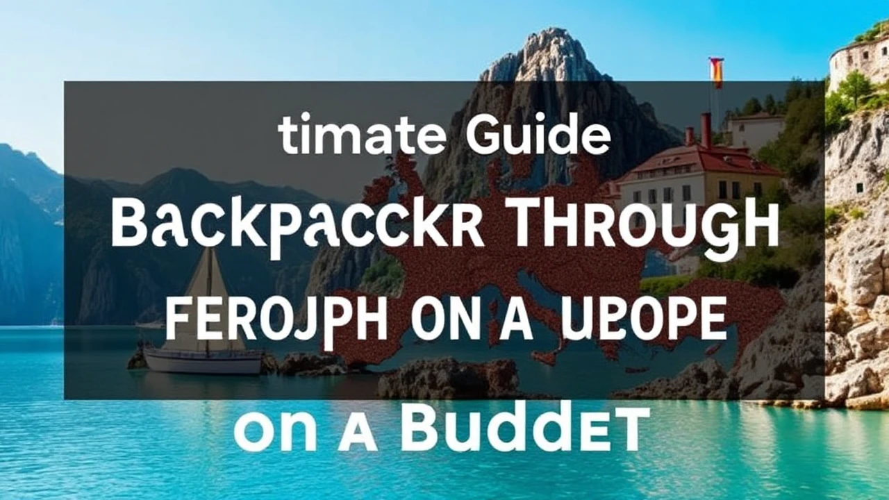 The Ultimate Guide to Backpacking Through Europe on a Budget