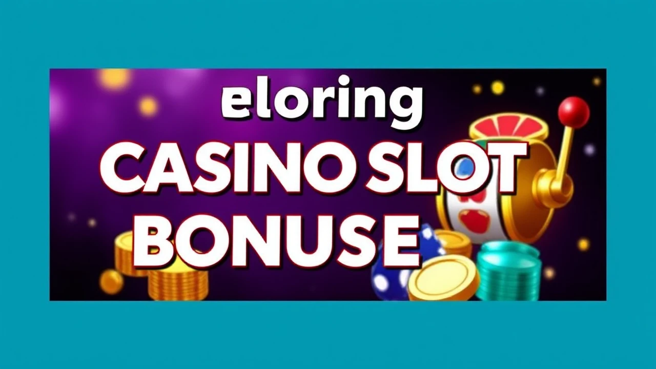 Exploring Casino Slot Bonuses: A Guide for Enthusiasts
