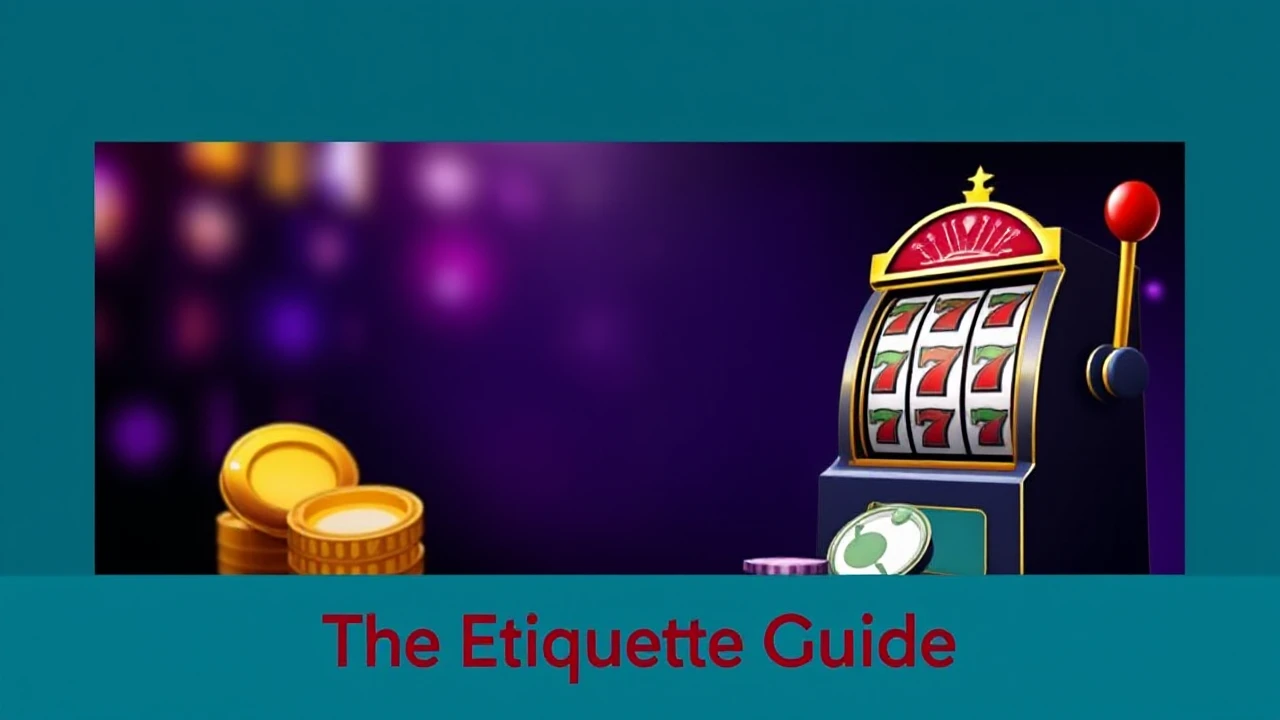 The Etiquette Guide for Slot Gaming: Key Rules to Follow