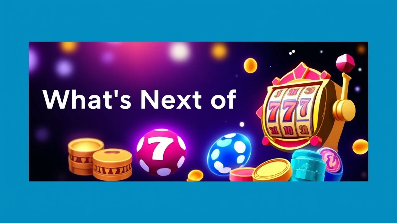 What's Next of Slot Gaming: Emerging Trends to Watch Out For