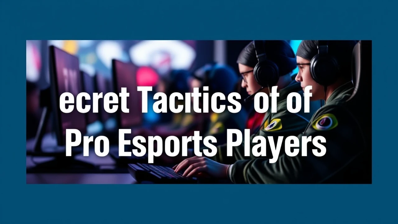Exposing the Secret Tactics of Pro Esports Players