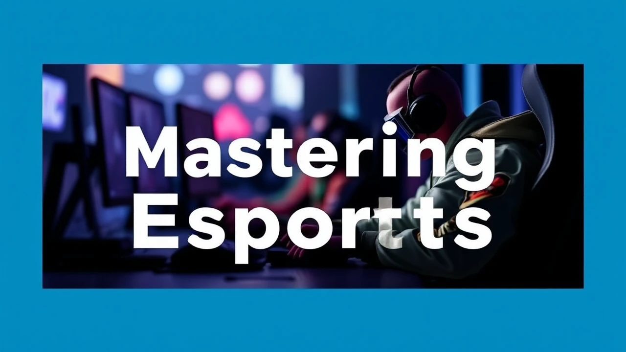 Mastering Esports: An Amateur's Guide to Conquering the Game