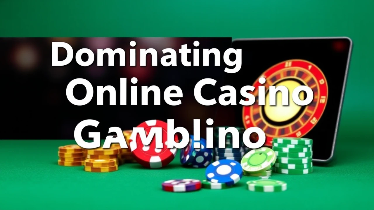 Dominating Online Casino Gambling: The Ultimate Playbook for Success