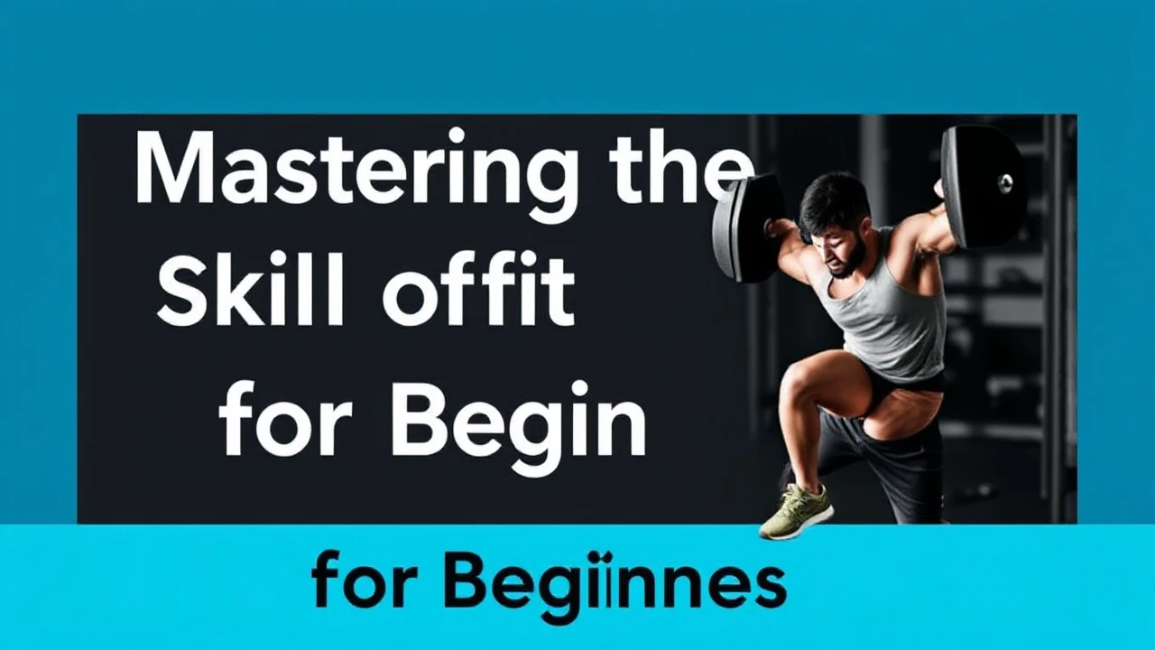 Mastering the Skill of Crossfit Training for Beginners