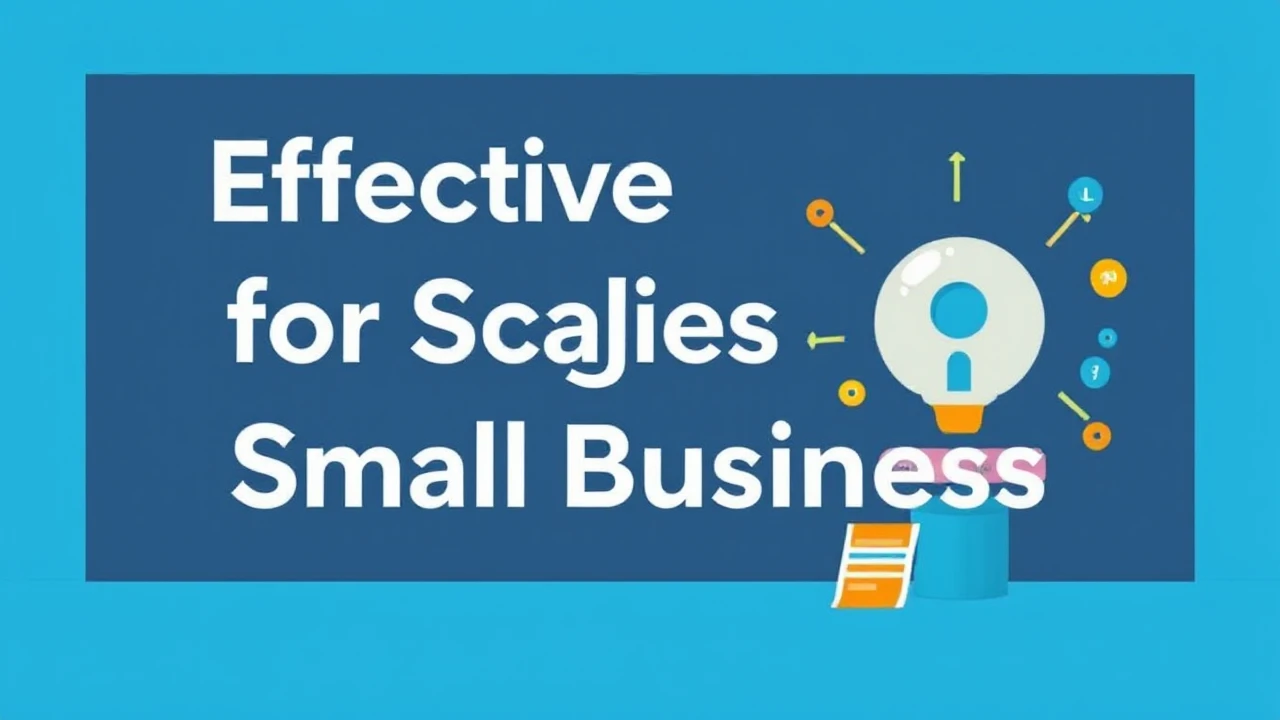 Effective Strategies for Scaling Your Small Business