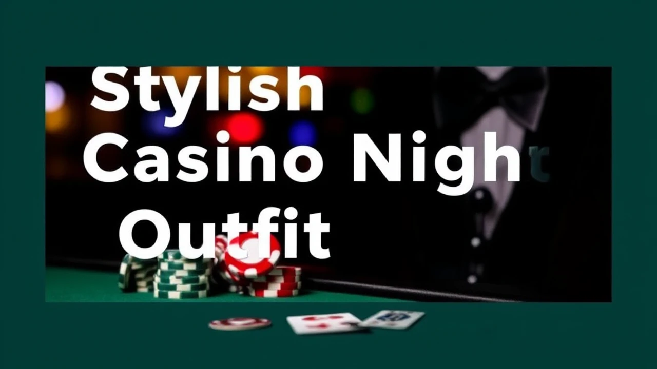 Stylish Casino Night Outfit Ideas for a Stylish Look