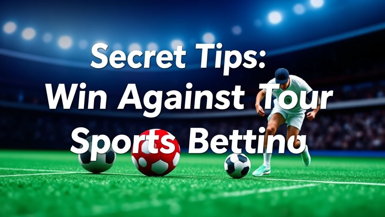 Secret Tips: Win Against the Bookies in Sports Betting