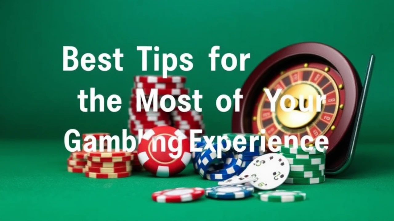 Best Tips for Getting the Most Out of Your Gambling Experience
