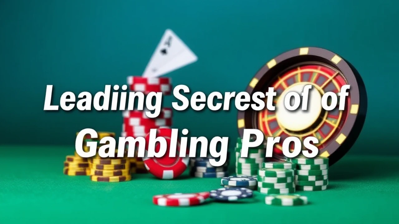 Exposing the Leading Secrets of Gambling Pros