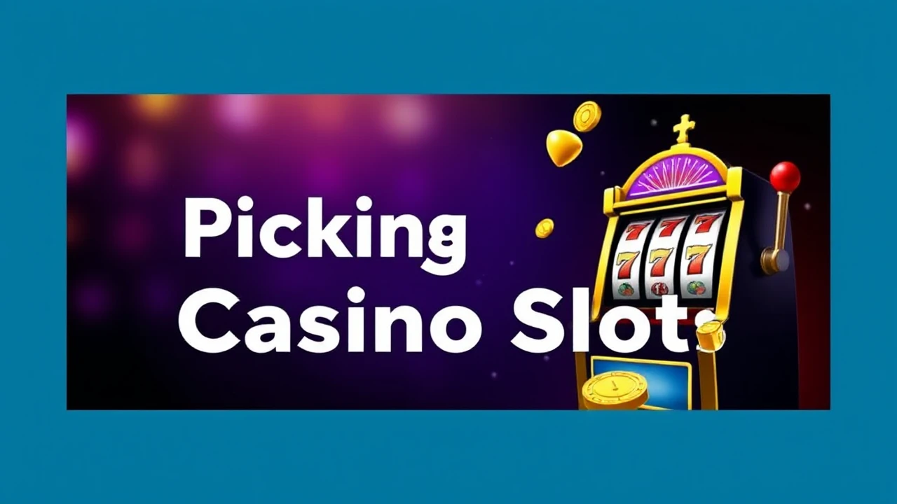 Your Go-To Manual to Picking the Best Casino Slots
