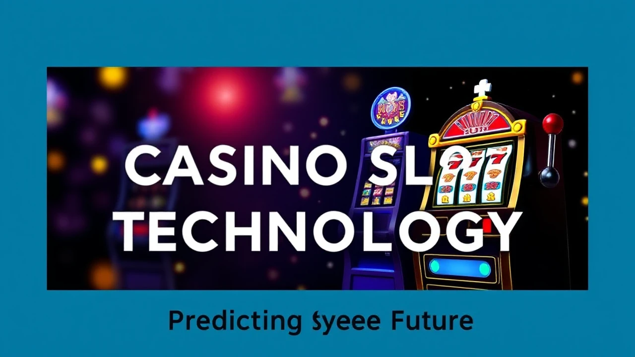 Progress of Casino Slot Technology: Predicting the Future