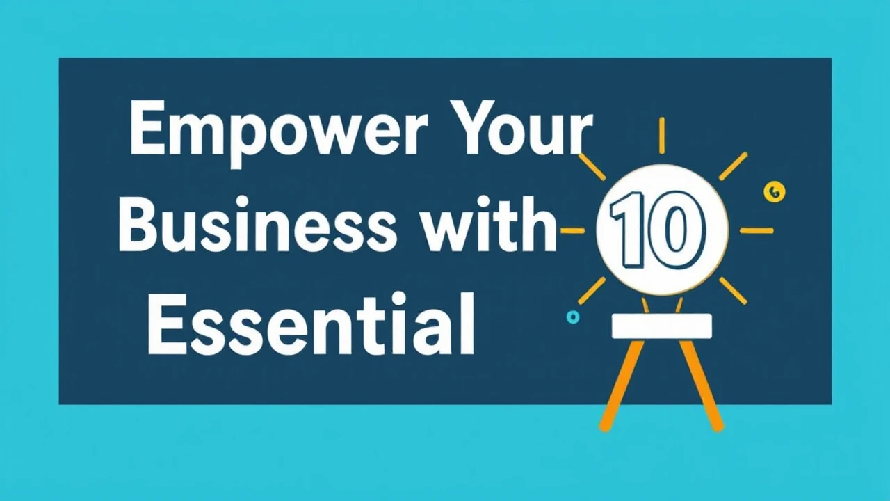 Empower Your Business with These 10 Essential Tools