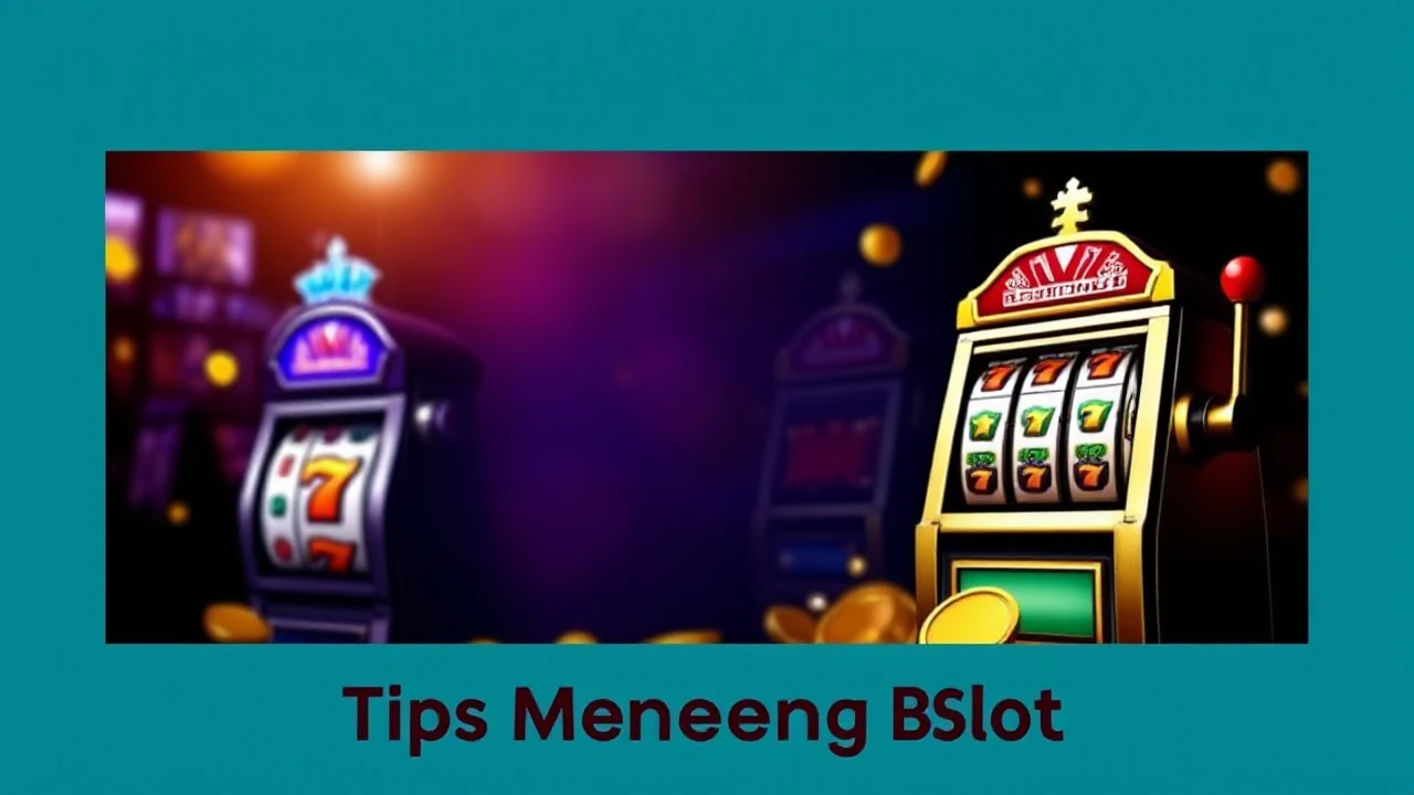Tips Menang Besar Bermain Mesin Slot