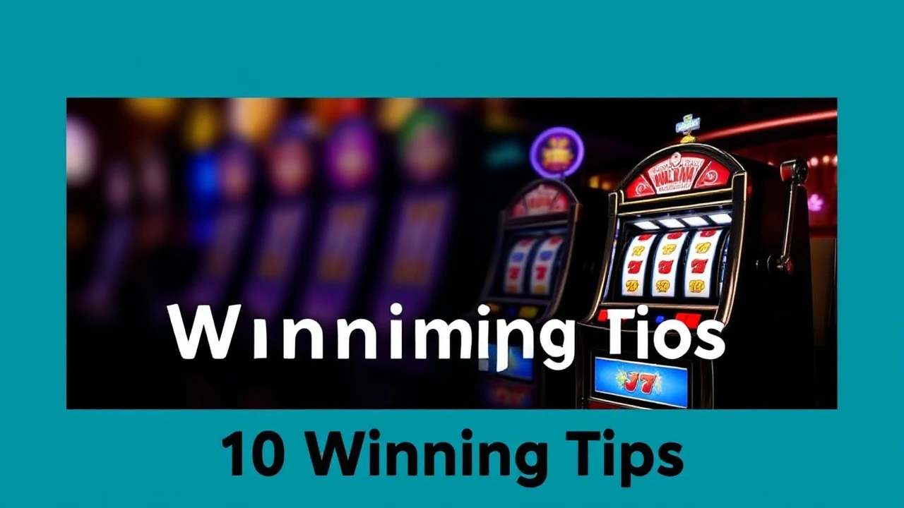 Get the Most Out of Slot Machines: 10 Winning Tips
