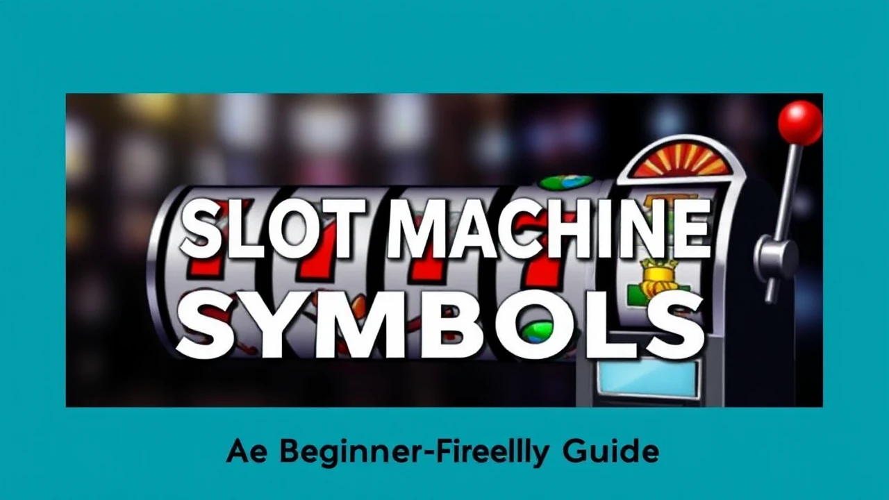 Decoding Slot Machine Symbols: A Beginner-Friendly Guide