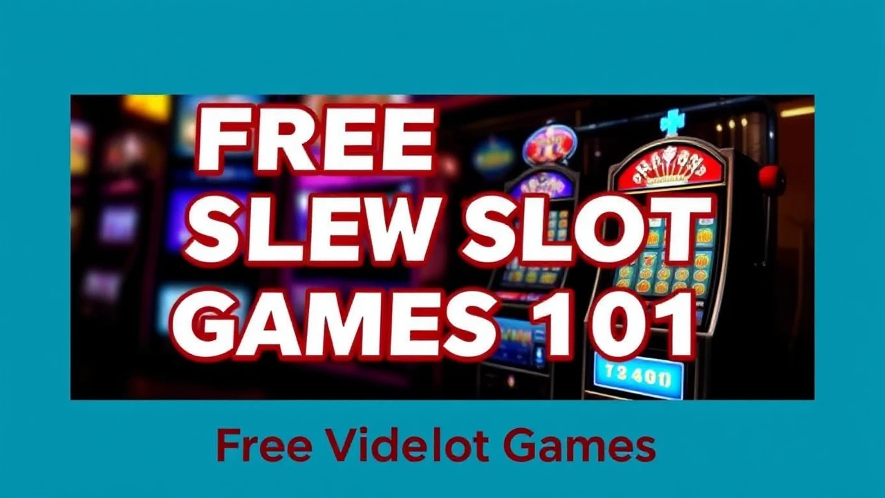 Free Video Slot Games 101