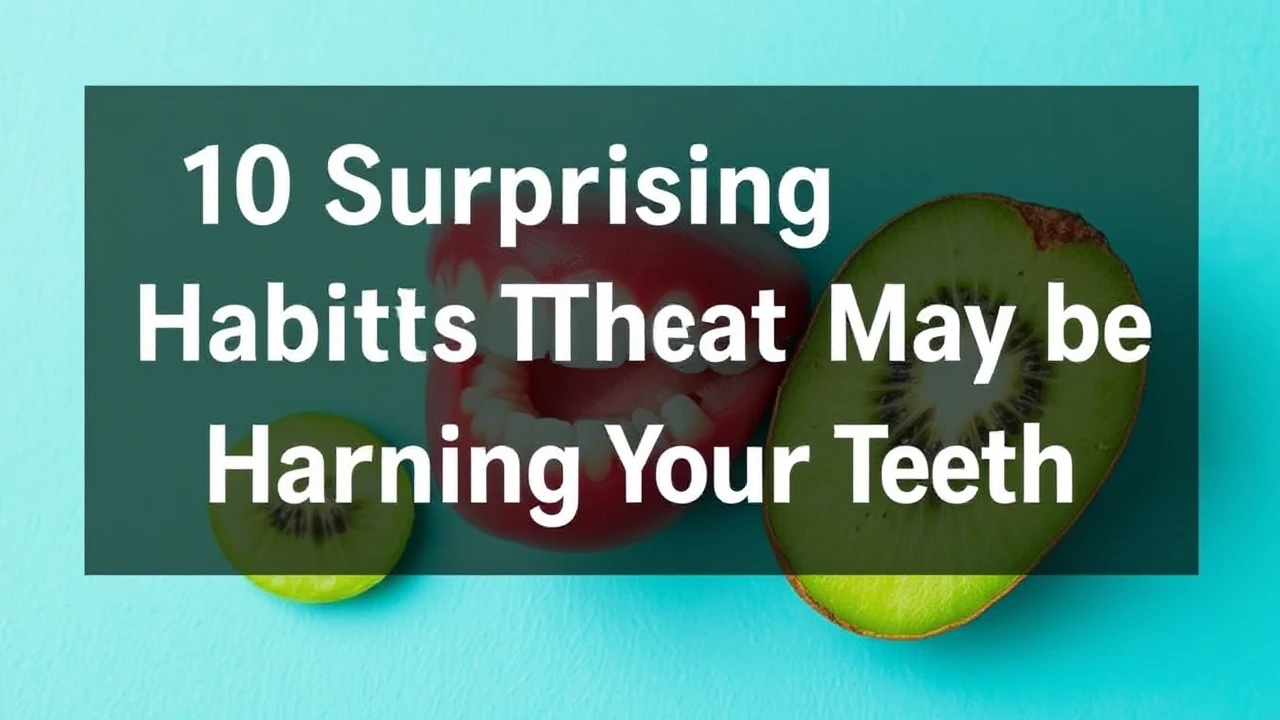 10 Surprising Habits That May Be Harming Your Teeth