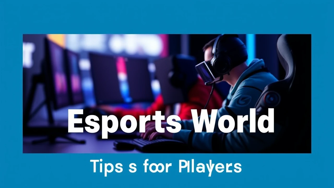 Entering the Esports World: Tips for Players
