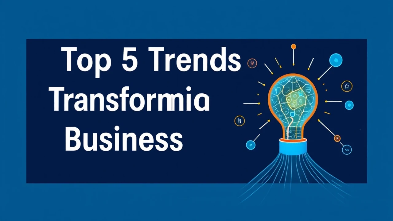 Exploring the Top 5 Trends Transforming the Future of Business Innovation