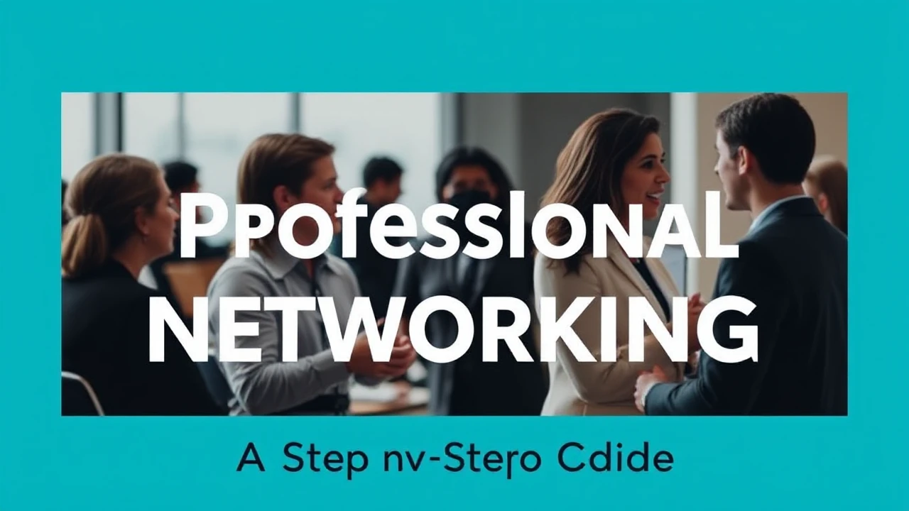 Mastering the Skill of Professional Networking: A Step-by-Step Guide