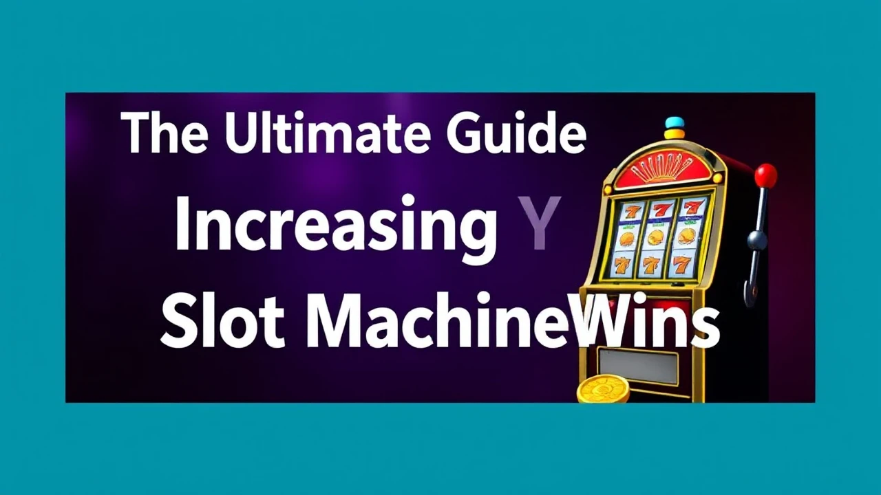 The Ultimate Guide to Increasing Your Slot Machine Wins