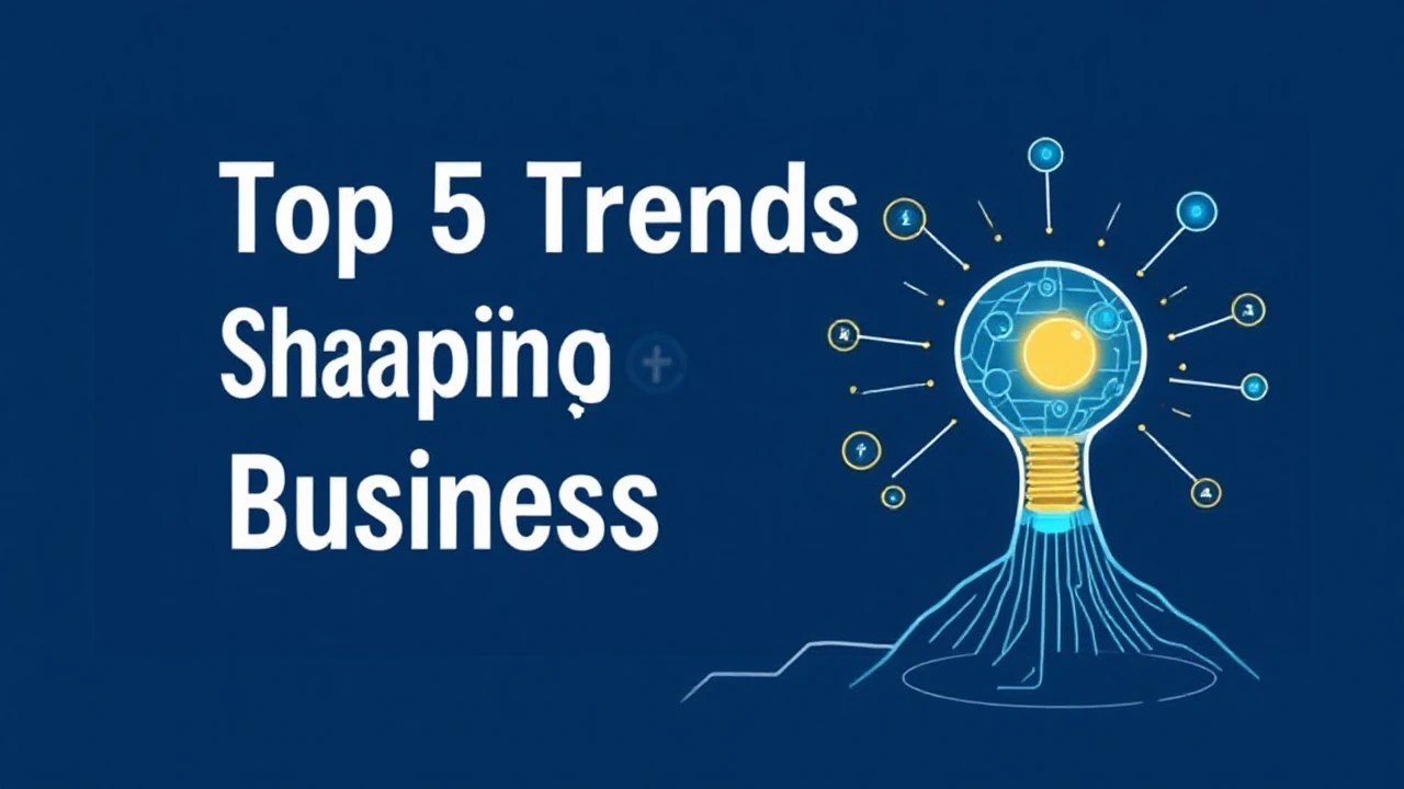 Unveiling the Top 5 Trends Shaping the Future of Business Innovation