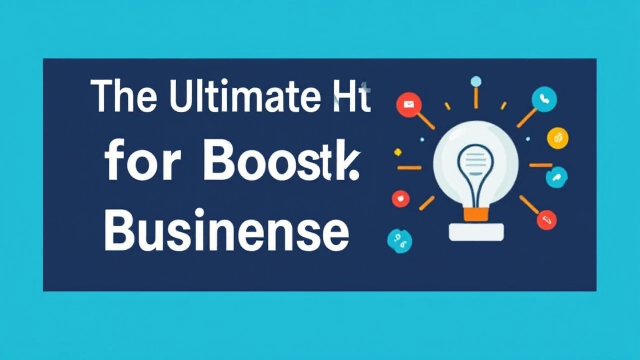 The Ultimate Handbook for Boosting Your Business Presence Online