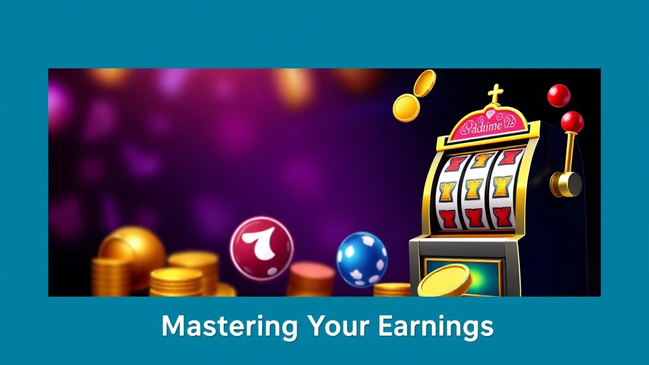Mastering Your Earnings: Strategies for Playing Slot Machines