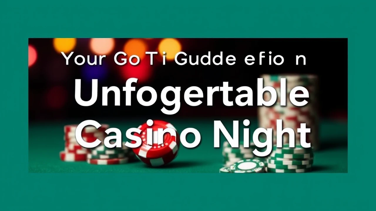 Your Go-To Guide for an Unforgettable Casino Night