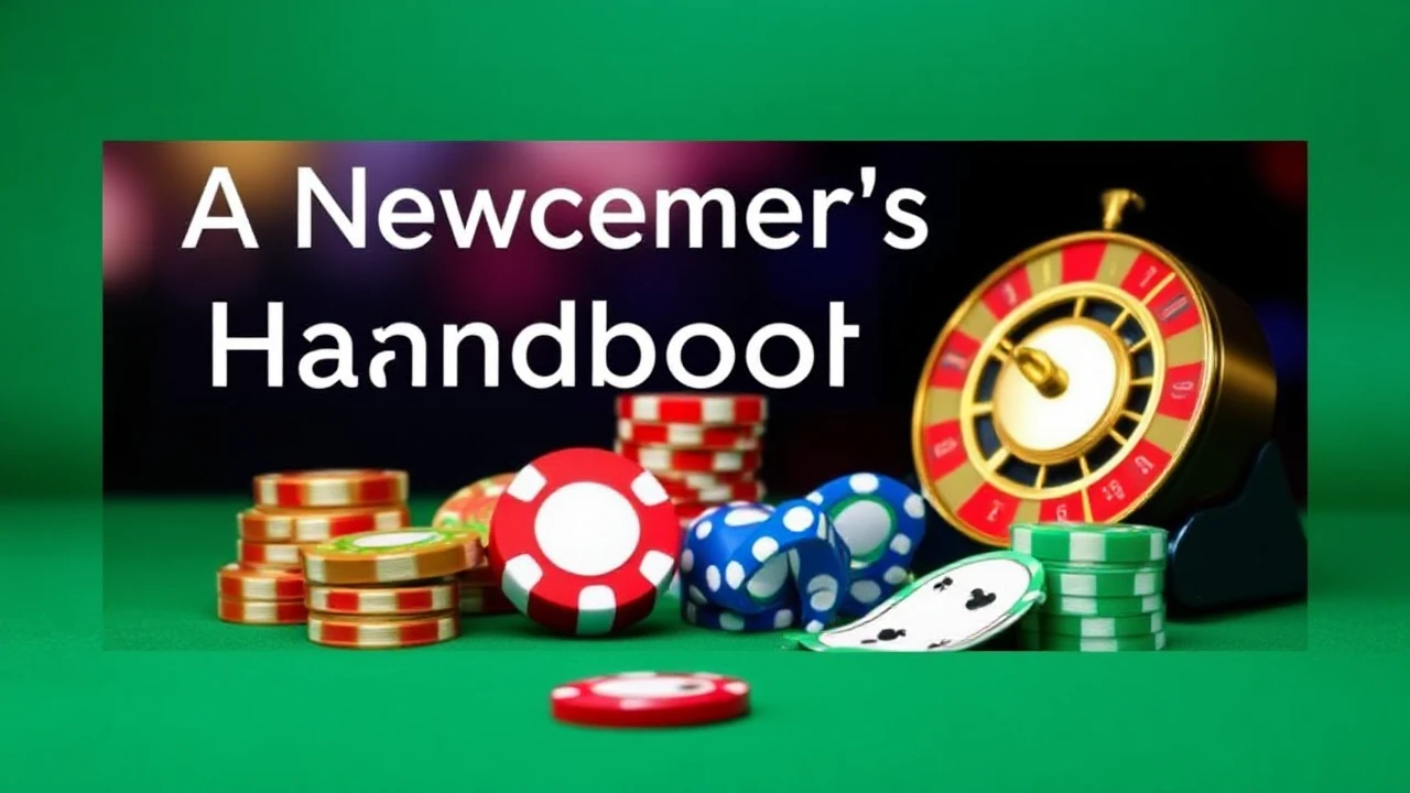A Newcomer's Handbook to Casino Games: Approaches for Newcomers
