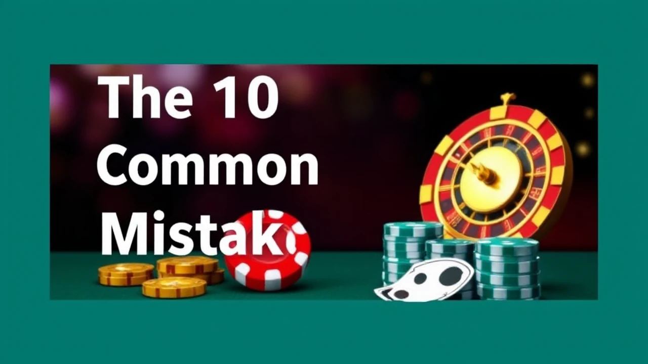The 10 Most Common Casino Mistakes to Avoid