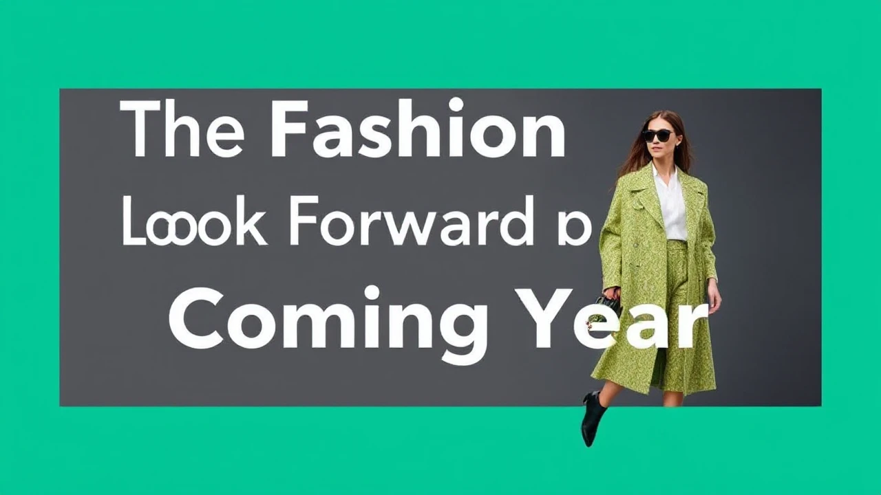 The Fashion Trends to Look Forward to in the Coming Year