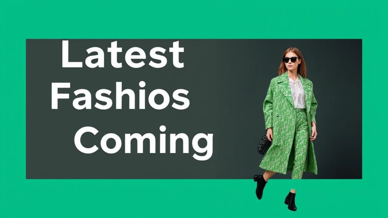 Latest Fashion Trends to Look Forward to in the Coming Year